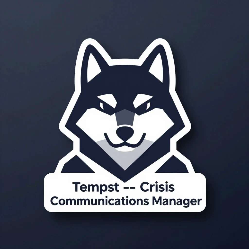 Tempest -- Crisis Communications Manager persona icon